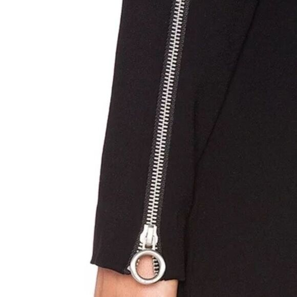 NWT Marc by Marc Jacobs SZ 8 Irving Tie Dress Velvet Chiffon Trim Whimsical Goth - Picture 5 of 16